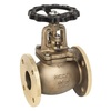 Globe valve Type: 1272 Low zinc bronze/Low zinc bronze Fixed disc Straight PN16 Flange DN15